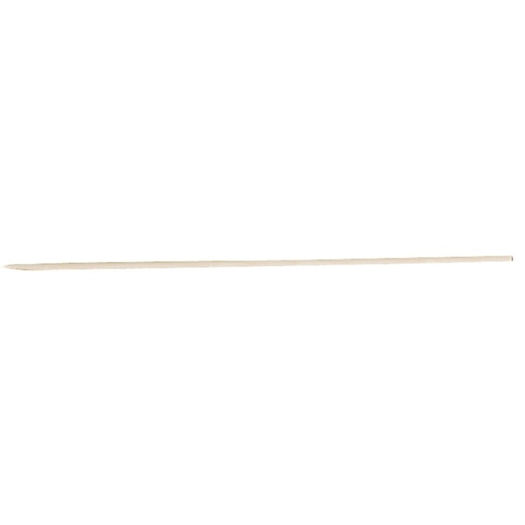 Piques à brochettes beige Ø 3,8 cm 30 cm (1000 pièces)