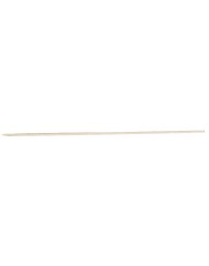 Piques à brochettes beige Ø 3,8 cm 30 cm (1000 pièces)