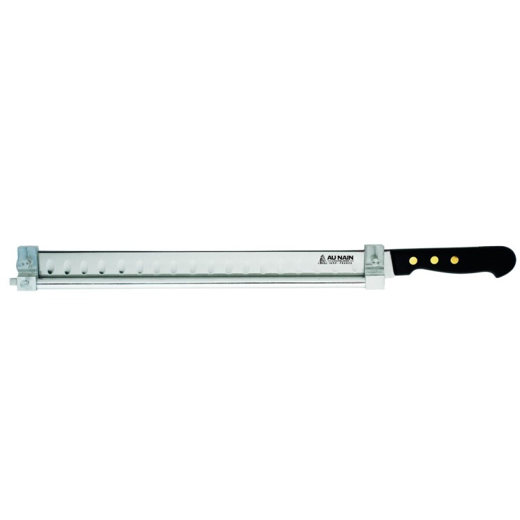 Couteau à jambon-saumon 40 cm inox plastique unie Au Nain