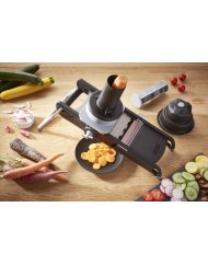 Poussoir manuel et chariot pour mandoline plastique Ø 5 cm 14,5x10,5 cm Gravity De Buyer