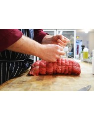 Ficelle alimentaire blanc lin