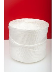 Ficelle alimentaire blanc plastique (2 pièces)