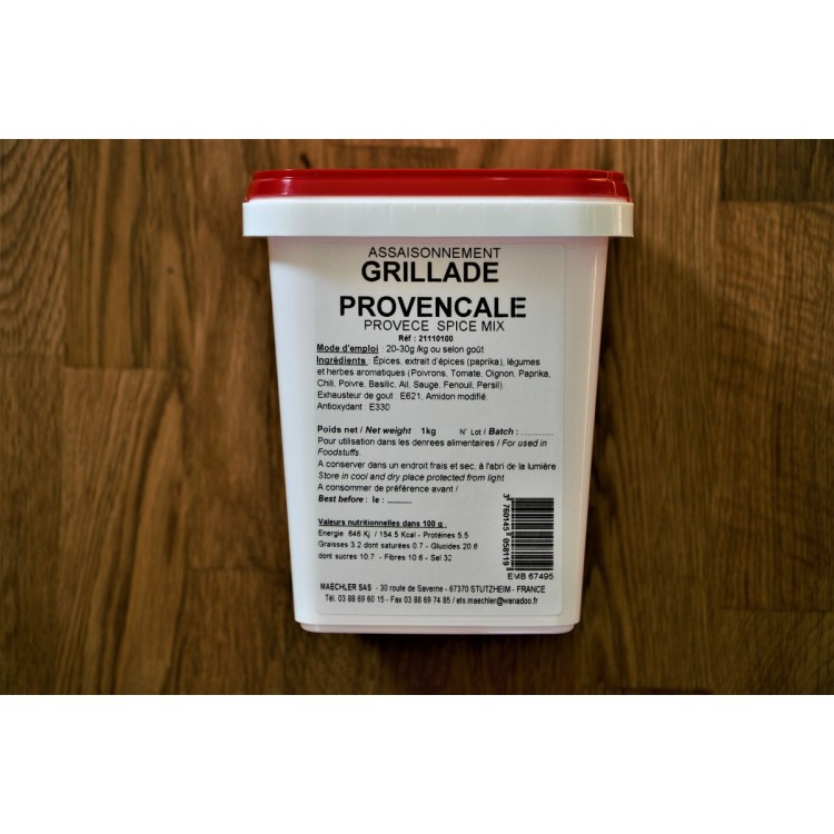 Assaisonnement grillade provençale 1 kg