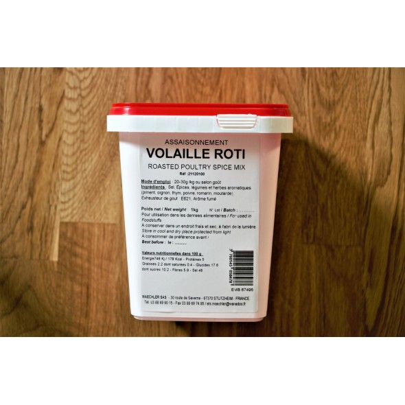 Assaisonnement volaille rôti 1 kg