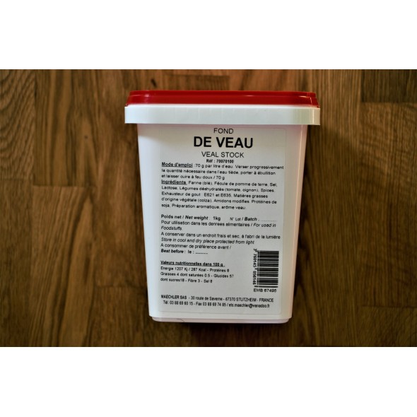 Fond de veau 1 kg