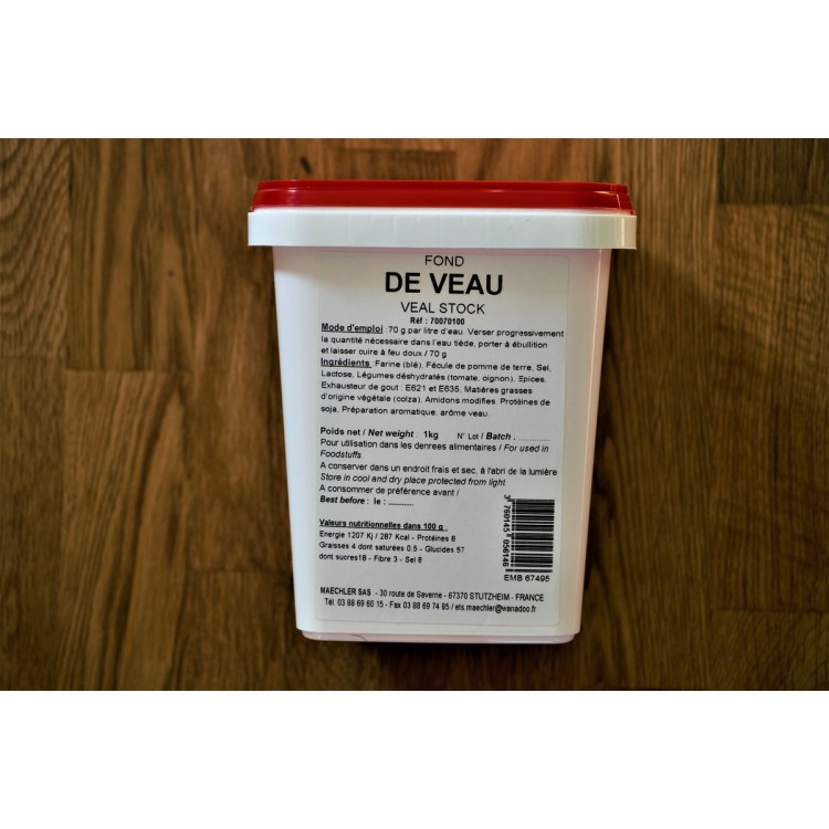 Fond de veau 1 kg