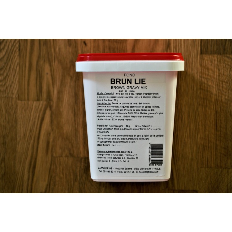 Fond brun brun boîte