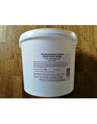 Complet saucisse rose rose seau