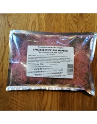 Complet saucisse rose avec herbes rose sachet
