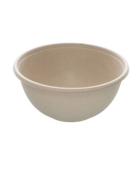 Bol rond beige Ø 17 cm 8 cm 100 cl Be Pulp (75 pièces)