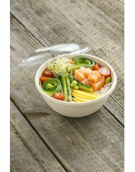 Bol rond beige Ø 17 cm 8 cm 100 cl Be Pulp (75 pièces)