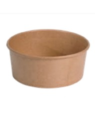 Pot marron Ø 15 cm 780 ml Earth Essentials (50 pièces)