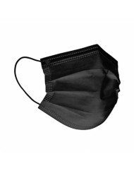 Boîte de 50 masques chirurgicaux noir