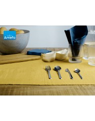 Cuillères inox 18/0 16,5 cm Leaves Amefa (40 pièces)