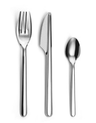 Petites cuillères inox 18/0 12,5 cm Leaves Amefa (40 pièces)