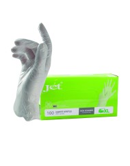 Gants en vinyle médicaux S (100 pièces)