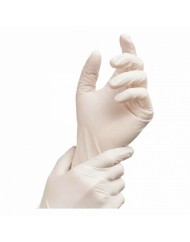 Gants en vinyle médicaux L (100 pièces)