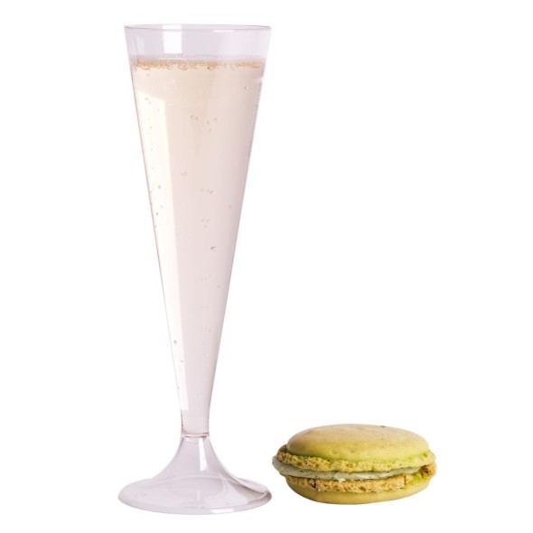 Flûte polystyrène (ps) 10 cl (6 pièces)