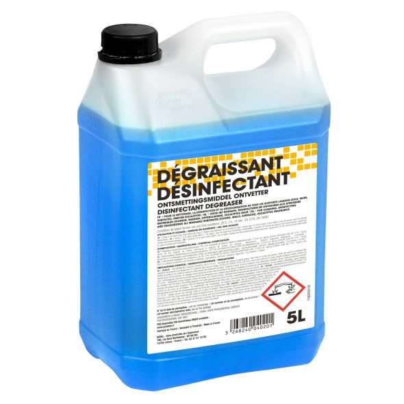 Détergent désinfectant odorant 5 L