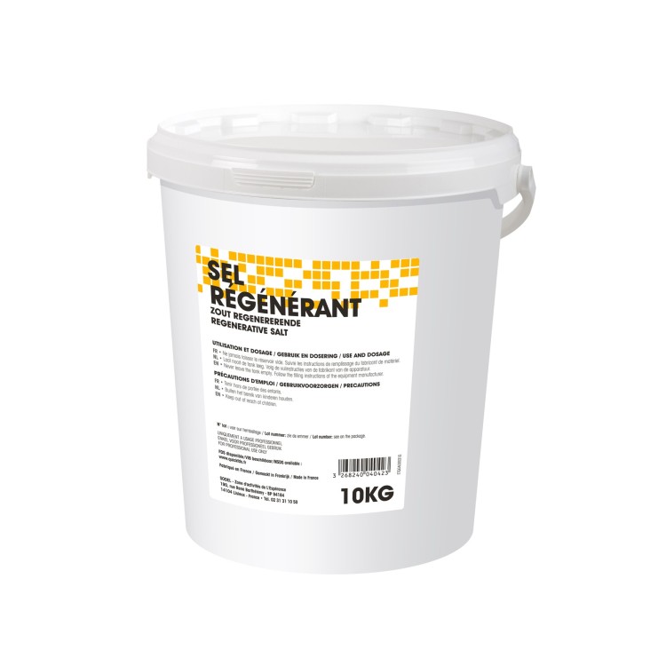 Sac de 10kg pastilles sel régénérant