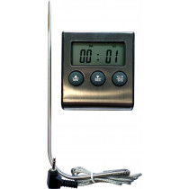 Thermomètre digital spécial four cuisson min -50 °C max 300 °C +/- 1 °C Alla France