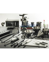 écumoire inox Ø 14 cm manche 39,5 cm Pro.cooker