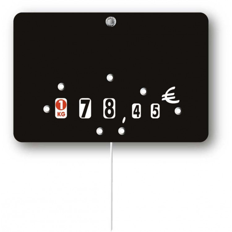 Embouts pour ethylotest électronique rectangulaire noir uni 80x120 mm Bequet (10 pièces)