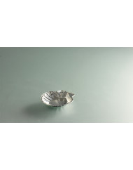 Coquille saint jacques rond gris aluminium Ø 12,3 cm 13,5 cl (100 pièces)
