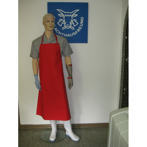 Tablier rouge