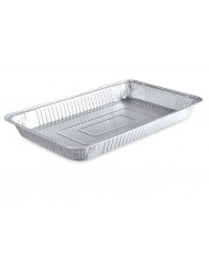 Plat GN1/1 rectangulaire gris aluminium 52,5x32,5x5 cm 650 cl (50 pièces)
