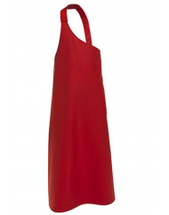 Tablier à bavette rouge Taille unique Molinel