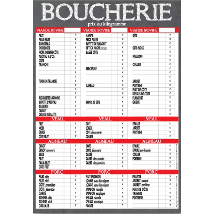Tableau rectangulaire panaché 100x70 mm Bequet
