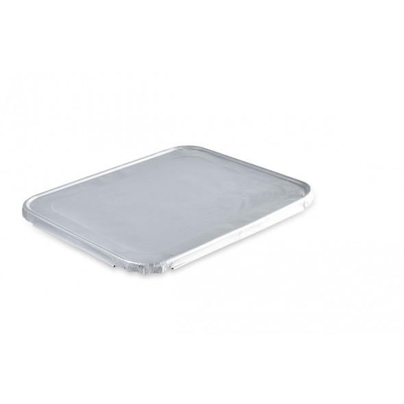 Couvercle perforé GN 1/2 rectangulaire gris aluminium 32,5x26,5x1,5 cm (100 pièces)