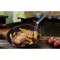 Poêle rond acier Ø 24 cm 3,9 cm Mineral B De Buyer