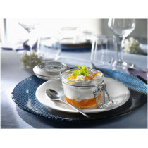 Bocal avec couvercle hermétique rond transparent verre Ø 8,3 cm Fido Bormioli Rocco
