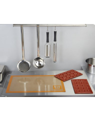 écumoire inox Ø 18 cm manche 45,5 cm Pro.cooker