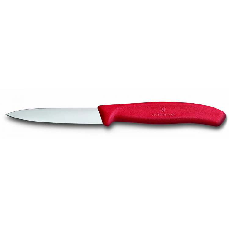 Couteau d'office 8 cm inox plastique unie Victorinox