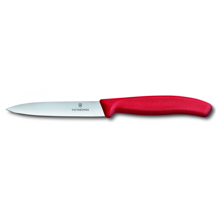 Couteau d'office 10 cm inox plastique unie Victorinox