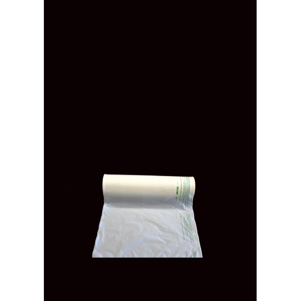 Sac bretelle plastique transparent 450x350x30 mm 12 microns (500 pièces)