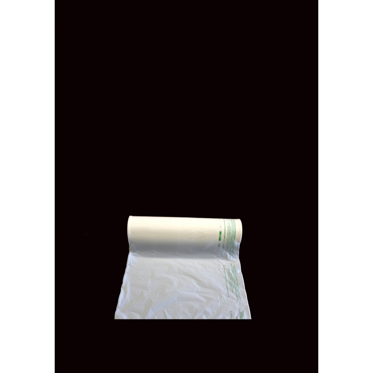 Sac bretelle plastique transparent 450x350x30 mm 12 microns (500 pièces)