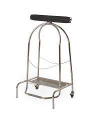 Porte sac inox 110 L gris Probbax