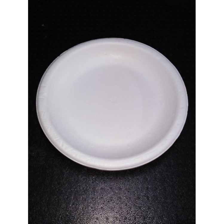 Plateau à fruit de mer blanc plastique Ø 35 cm (45 pièces)