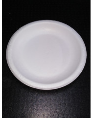 Plateau à fruit de mer blanc plastique Ø 35 cm (45 pièces)