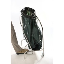 Porte sac inox 110 L gris Probbax