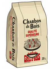 Charbon de bois 20 L