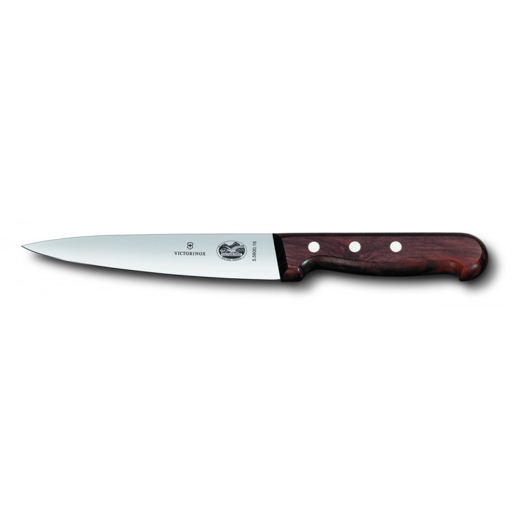 Couteau à saigner 12 cm inox palissandre unie Victorinox