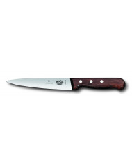 Couteau à saigner 12 cm inox palissandre unie Victorinox