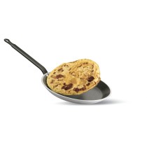 Poêle à crêpe rond aluminium Revêtement anti-adhésif Ø 22 cm 1,6 cm Pro.cooker