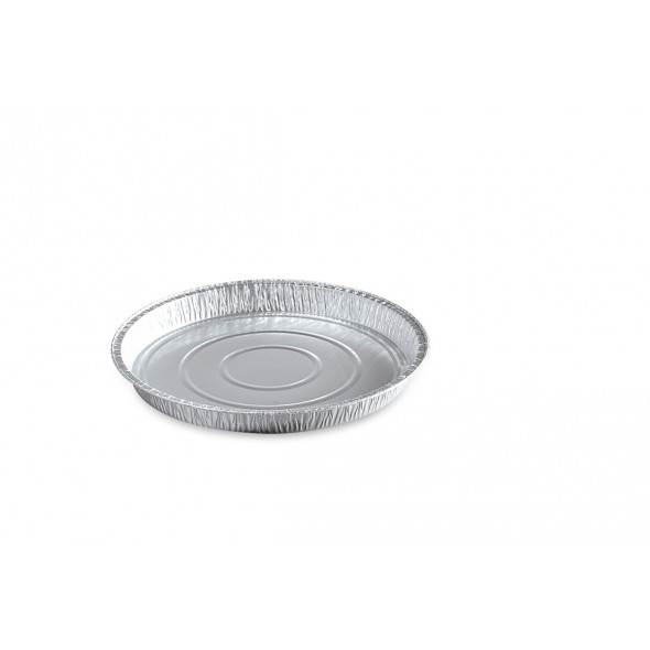 Tourtières rond gris aluminium Ø 32,8 cm 1,46 cm 93,5 cl (200 pièces) Tourtières rond gris aluminium Ø 32,8 cm 1,46 cm 93,5 cl (200 pièces)