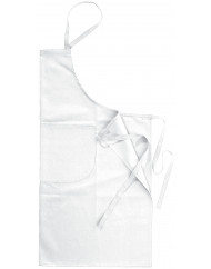 Tablier valet avec bavette blanc Taille unique Deren